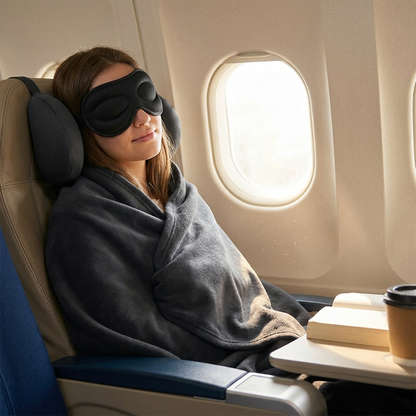Sleep Fly™ — The All-in-One Airplane Sleep System