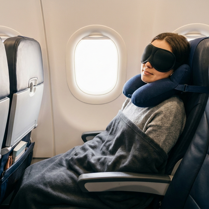 Sleep Fly™ — The All-in-One Airplane Sleep System